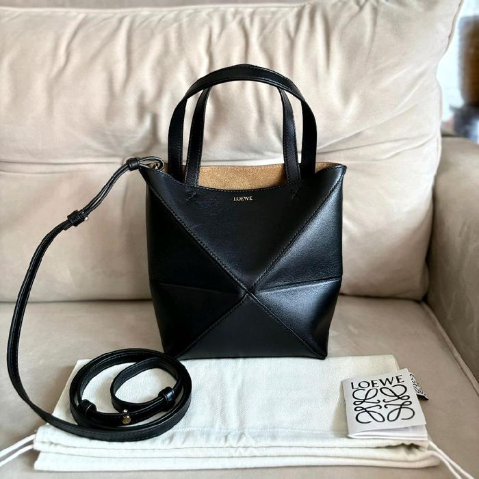 Loewe Mini Puzzle Fold Tote Bag (Preloved)