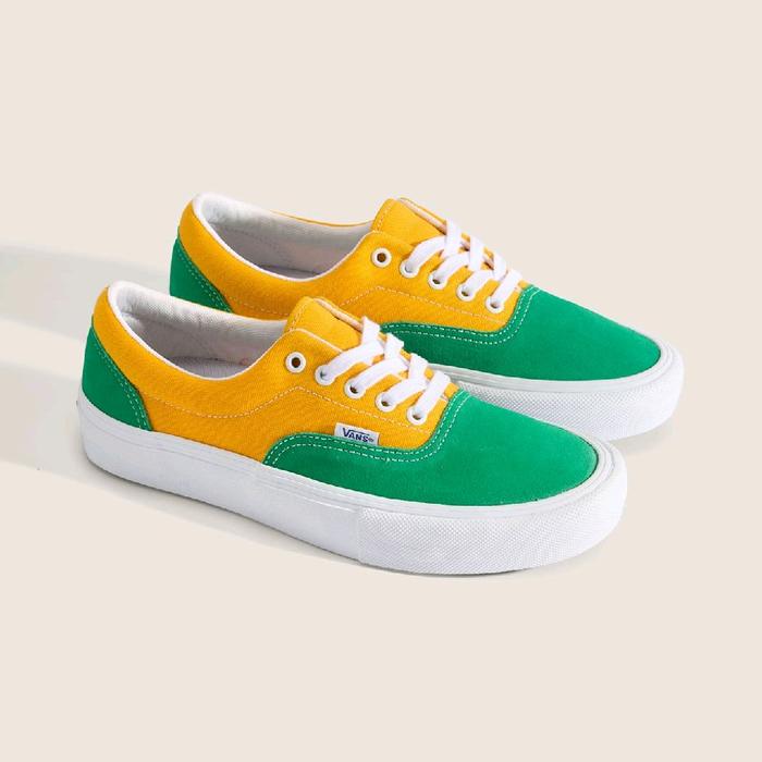 VANS ERA PRO SKATE YELLOW GREEN ORIGINAL