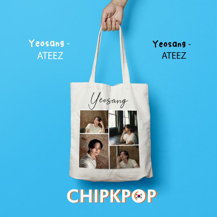[PACKAGE SET] TOTEBAG YEOSANG ATEEZ I YEOSANG ATEEZ I YEOSANG ATEEZ KPOP I TOTEBAG KPOP I TOTEBAG AT
