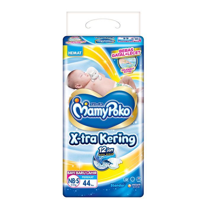 Mamy Poko Open Standart Tape Nb-S44 Nb 44 / Diapers / Mamy Poko Popok