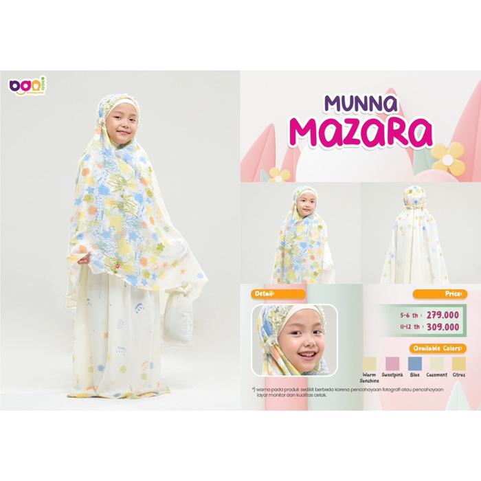 BANI - MUNNA MAZARA / Mukena Anak