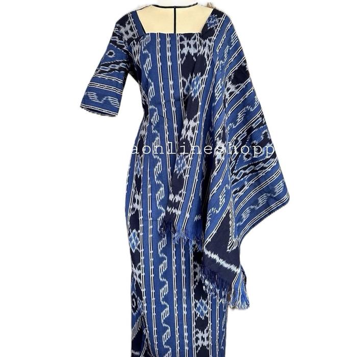 DRESS TENUN TERBARU-BAJU FORMAL-BAJU NATAL-DRESS TENUN VIRAL-DRESS PESTA-BAJU NATAL-BAJU IBADAH-DRES