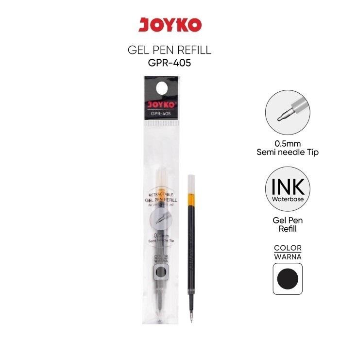 [ LUSIN ] Refill Isi Ballpoint Pulpen Gel 0,5 - Joyko GPR-405 MURAH!