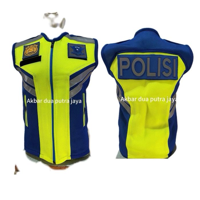 Rompi Polisi Iga biru | Double mess Dewasa