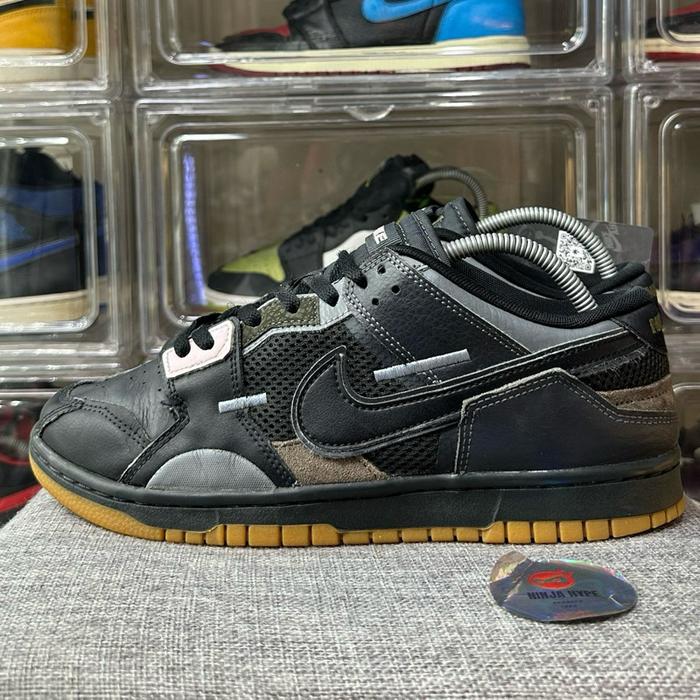 DUNK LOW SCRAP BLACK ANTHRACITE GUM , DUNK LOW SCRAP BLACK ANTHRACITE , DUNK , SEPATU , SHOES , SNEA