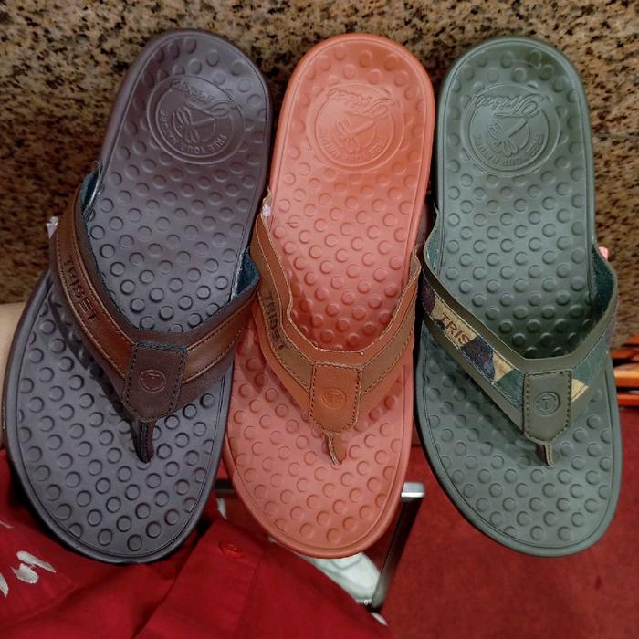 Sandal Jepit Karet Wanita TRISET Original DEPSTORE Sendal Cewek Flat