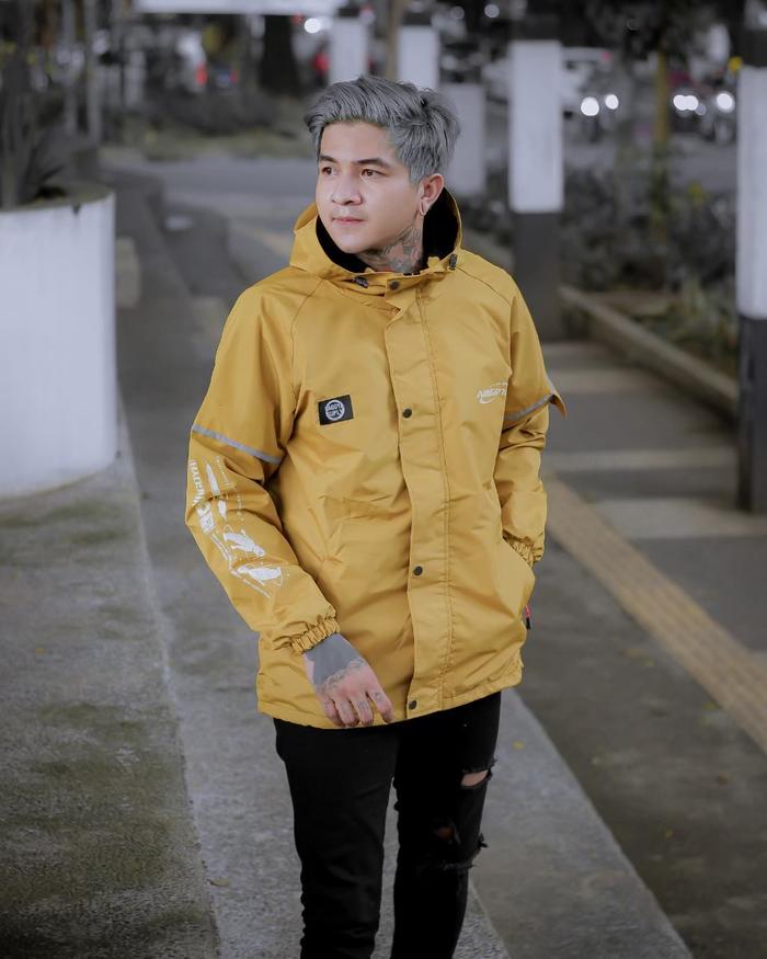 NAGOYA Jaket Casual SkullHead Series Basic - Jaket Parasut ORIGINAL
