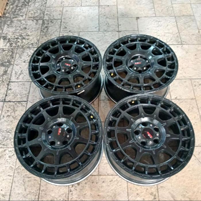 Velg Mobil Bekas Ring 17 Baut 5 VELG RALLY ZEN R17 PCD 5X114