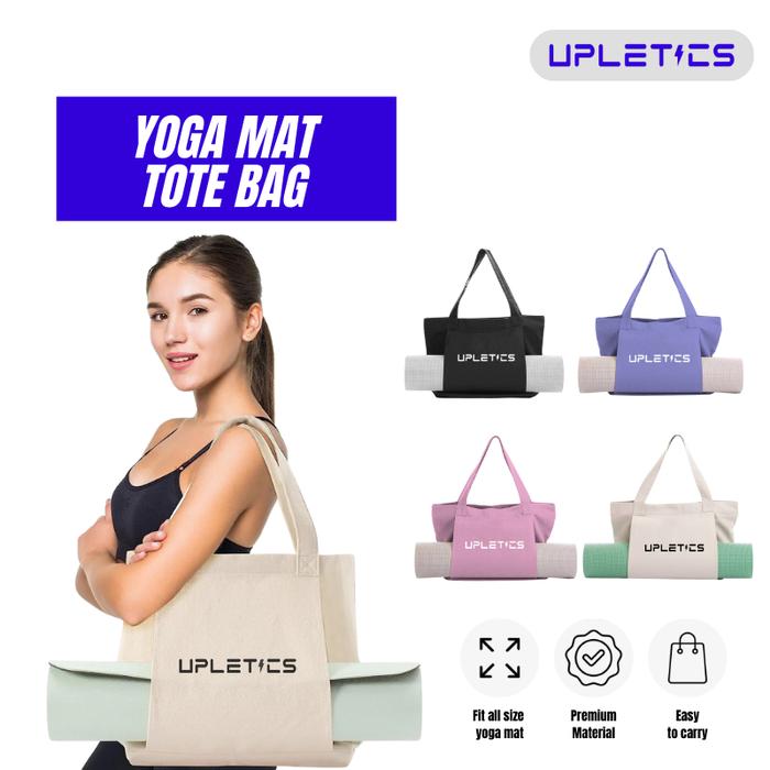 Upletics Yoga Mat Tote Bag | Yoga Mat Bag Carrier | Tas Matras Yoga | Tas Yoga Mat | Tas Tote Bag Yo