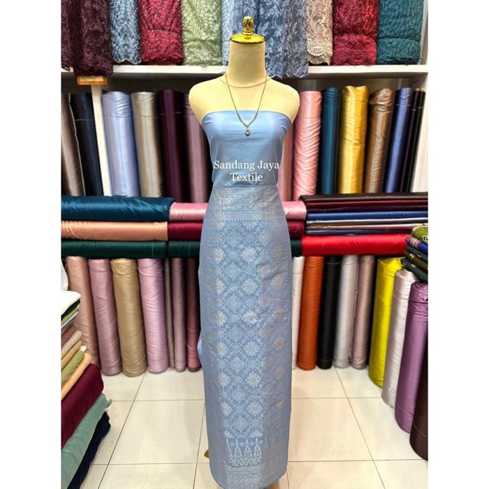 [Sandang Jaya Textile] / Bahan Songket Semi Silungkang Meteran Premium / Songket  Meteran Termurah /