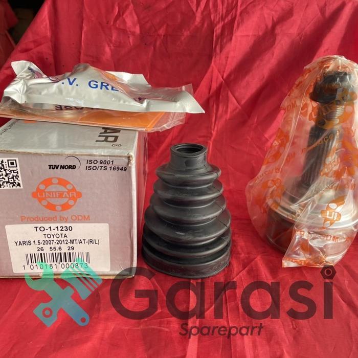 Cv Joint Outer/Kokel As Roda Luar Toyota Yaris 2007-2012 Matic/ Manual