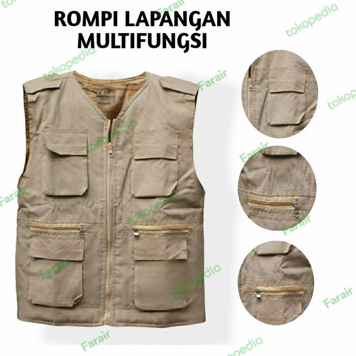Rompi Lapangan King-Rompi 511-Rompi Tactical-Rompi Kegiatan