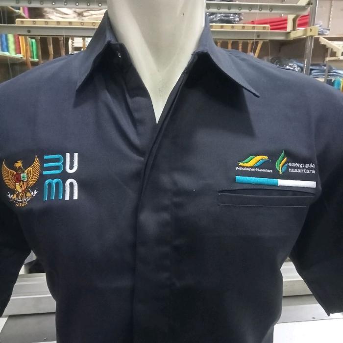 kemeja gula Nusantara perkebunan Nusantara seragam kerja gula Nusantara baju perkebunan Nusantara