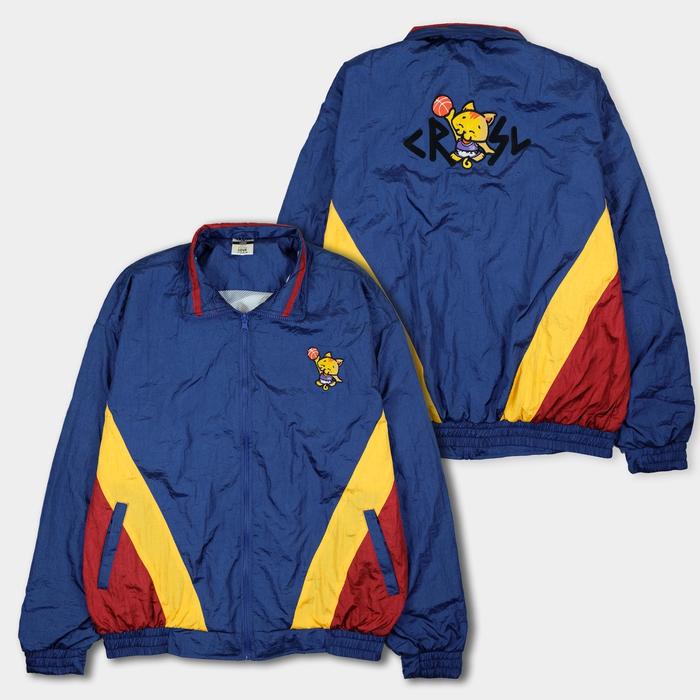 CRSL Chilo Retro Jacket | Sport Parasut Olahraga Pria Wanita Unisex | Jaket Windbreaker Tracktop