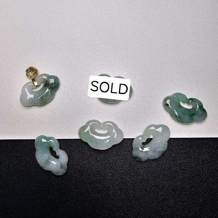 Ruyi Jadeite Jade Pendant