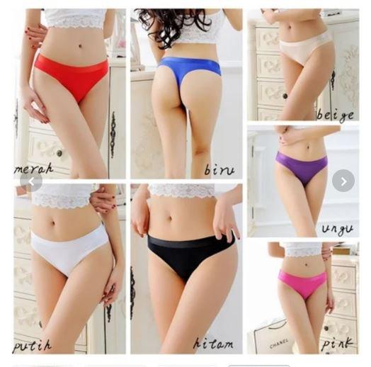 G string Celana Dalam Wanita Sexy G String Bahan katun