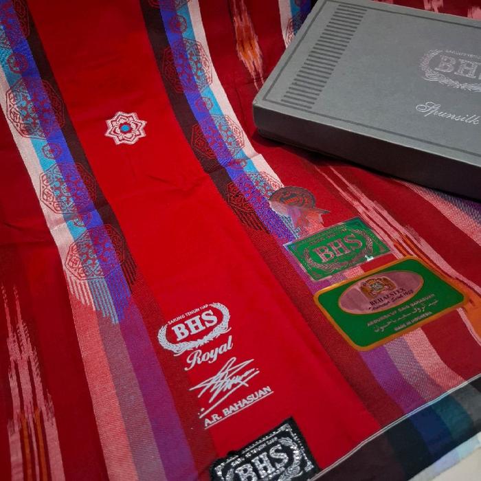 Sarung BHS Royal JSI Silver Lawas Sutra Spunsilk Cap dan Logo FS Limited Edition (COD)