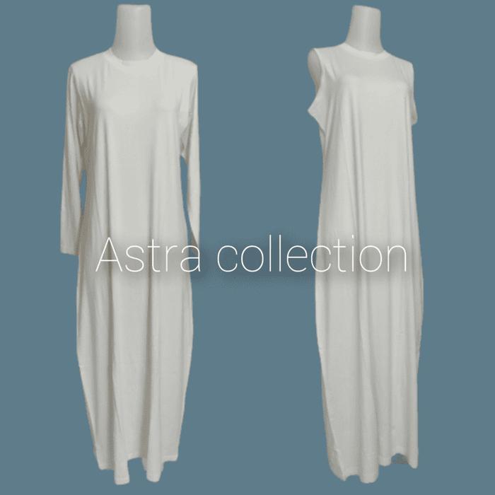 Terbaik Manset Gamis polos inner lekton kutung spandex rayon super premium Terimakasih