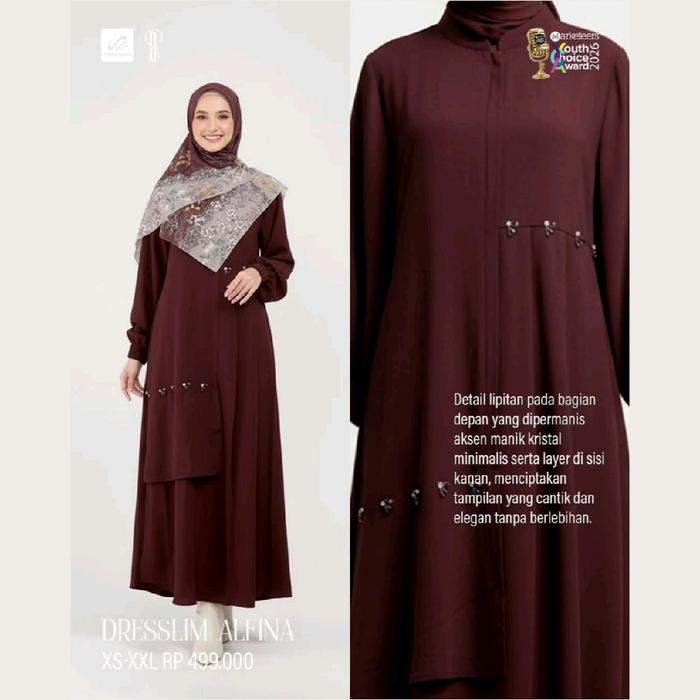 Rabbani- Dresslim Alfina- Gamis Wanita Dewasa