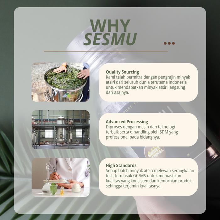 100 Gr / 100 Ml Basil (Selasih) 100% Pure Essential Oil / Atsiri Pasti Diskon