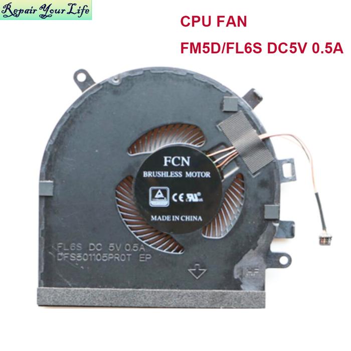 Computer CPU GPU Cooling Fans for Razer Blade 15 Base RZ09-3009 0270