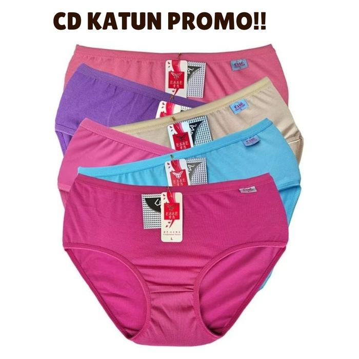1 lusin CD Celana Dalam Wanita Murah ESSE CD Navacita/ CD WANITA/ CD SIZE M L XL XXL