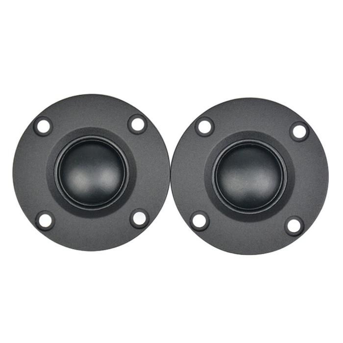 2Pcs Tweeter 1.5Inch 6Ohm 30W Dome Silk Film Tweeter Hifi Treble