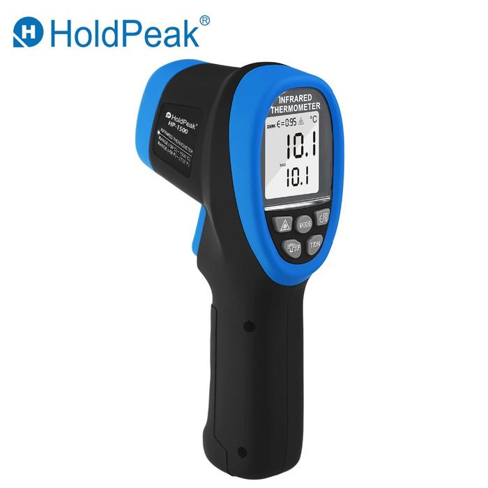 Double Laser HoldPeak HP-1500 Digital Infrared Thermometer -50~1500 Non Contact Temperature Meter Gu