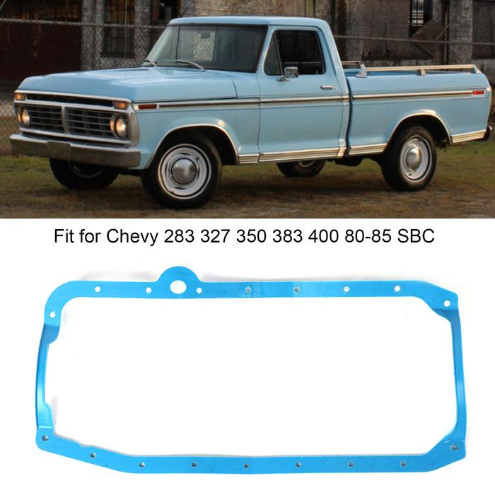 Oil Pan Gasket Replacement Part Blue Fit for Chevy 283 327 350 383