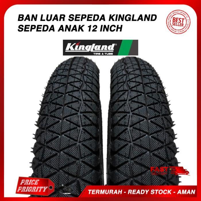Ban LUAR Sepeda Anak 12" Ban luar Sepeda 12 inch ATLANTIS KINGLAND Outdoor Tire Bicycle Kids