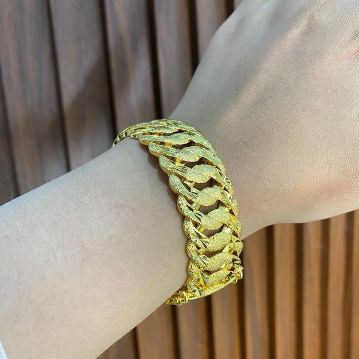 Gelang bangle dubai lapis emas 24k