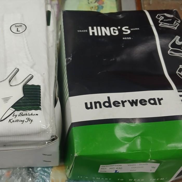 Singlet Hings Wanita Premium Katun Kaos Dalam Wanita Merk Hing Hings