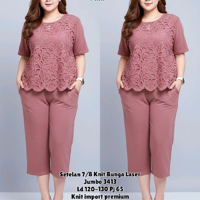 setelan knit 7/8 ,setelan 7per8 , setelan knit 7p8