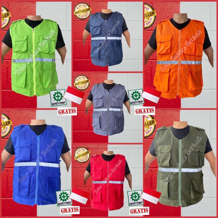 VEST JAET - VEST ROMPI - ROMPI CAESAR - ROMPI LAPANGAN- ROMPI SAFETY
