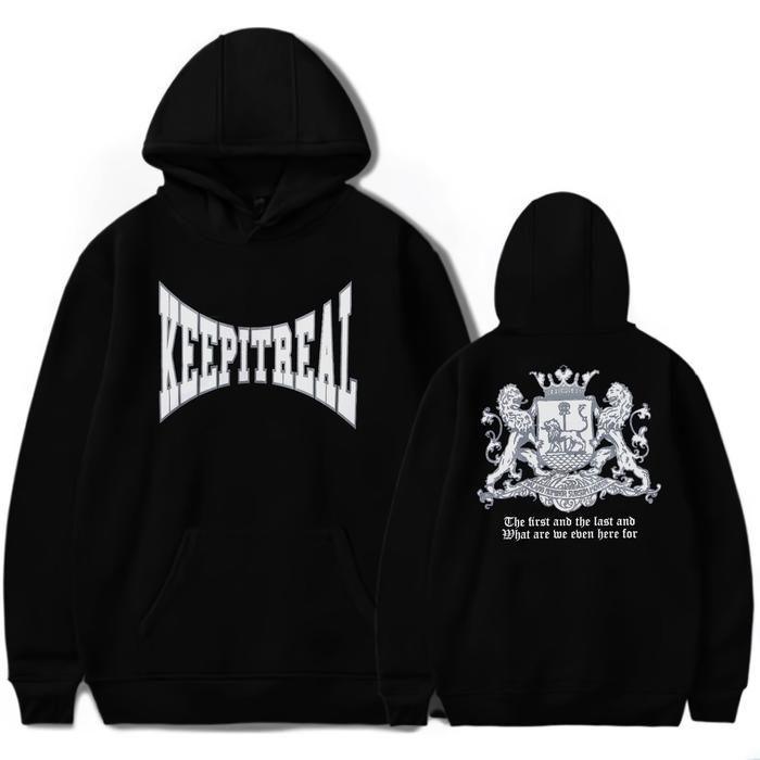 Keep it real - Hoodie band / jaket band /hoodie hitam pria wanita/ hoodie keep it real HC