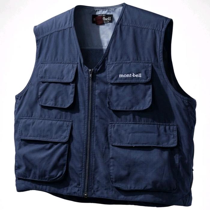 ROMPI MONTBELL VEST ORIGINAL FISHING MANCING OUTDOOR CAMPING TACTICAL