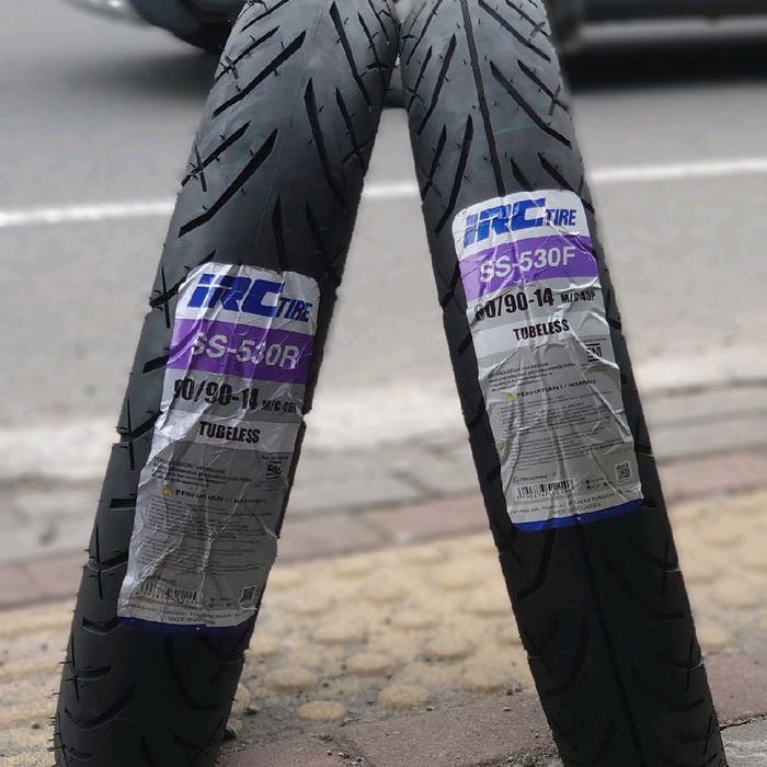ban IRC 80 90 14 Tubeless 90 90 14 Tubeless