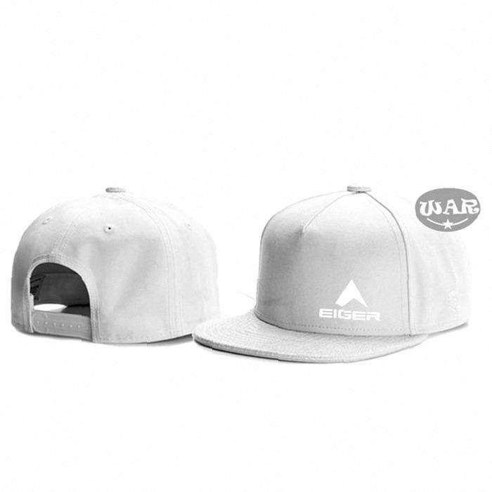 Topi Snapback Eiger Little White Premium hat pria distro original import 100% warna Putih - PUTIH | 
