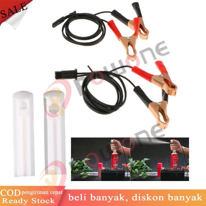 Universal Mobil Fuel Injector Njektor Cleaner Flush Cleaner Adaptor Mobil Diy Fuel Injector Flush Cl