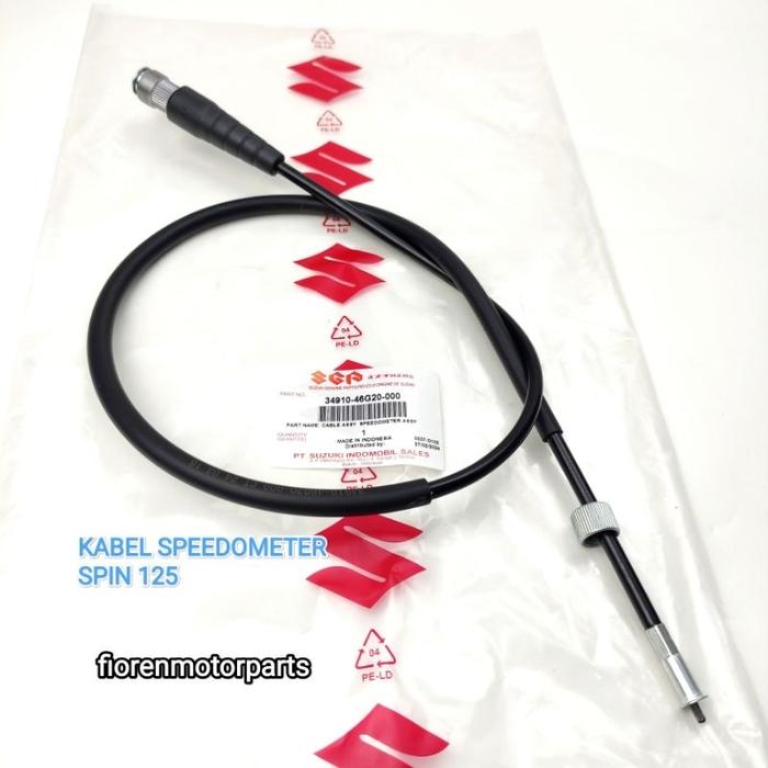 KABEL SPEEDOMETER TALI SPEEDOMETER SPIN 125 34910-46G20-000 ORIGINAL SGP SUZUKI GENUINE PARTS