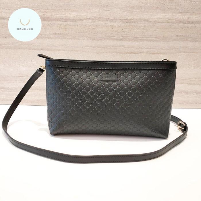 Gucci Guccissima GG Sling Bag (can be use as pouch also)
