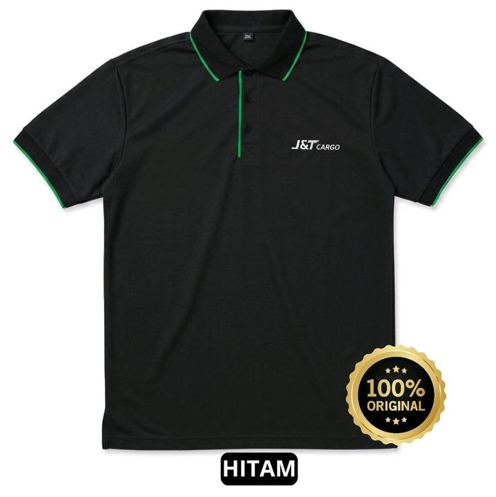 KAOS POLO J&T CARGO ORIGINAL - POLO TSHIRT ORIGINAL BAHAN JERSEY ASLI - BAJU J&T CARGO ORIGINAL