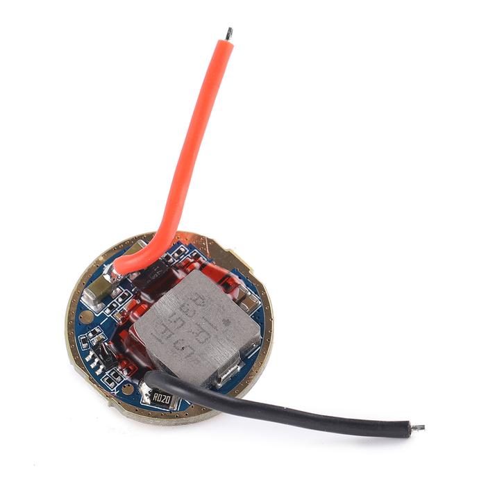 Driver untuk 6V xhp50.2 XHP50.3 LED,input 3-4.2V ,output 3A, diameter