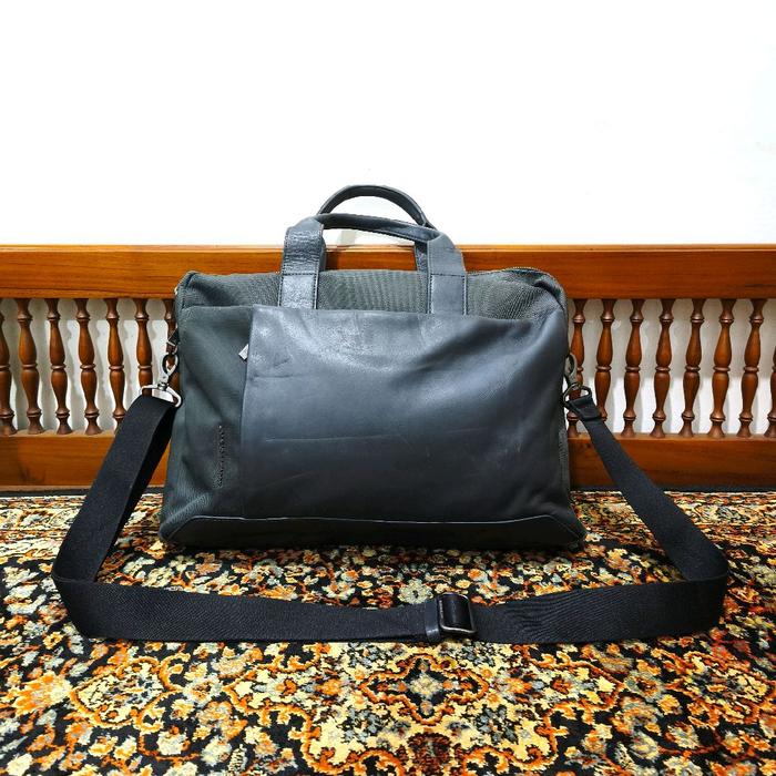 tas briefcase mandarina duck nylon mix kulit