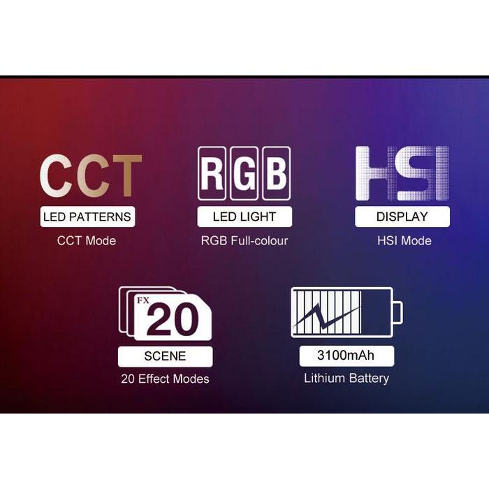 Nanlite PavoTube T8-7X Nanguang LED Soft Light Tube Portable Handheld
