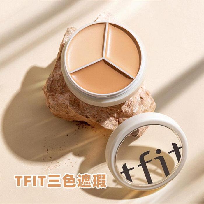 Bergizi Concealer! Korea Tfit Tiga Warna Krim Concealer Menutupi