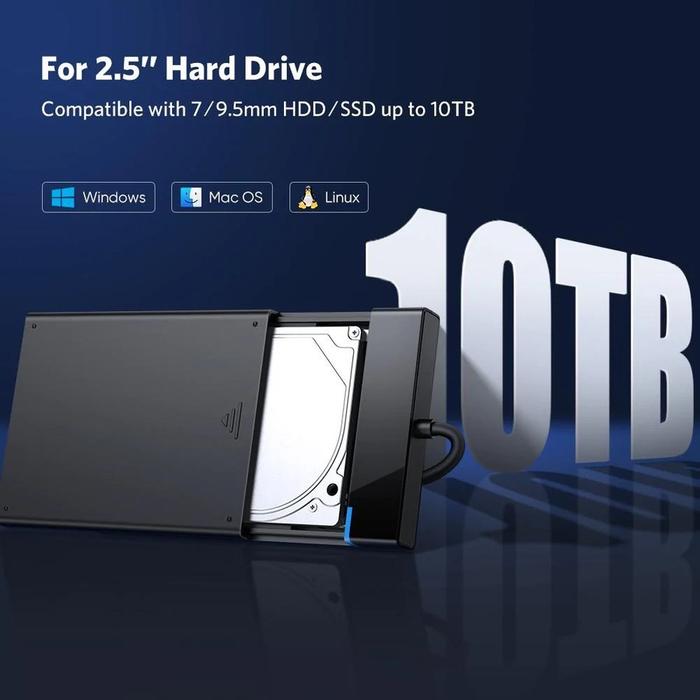 [HWARTZ] UGREEN Hardisk Eksternal HDD Casing 2.5" SATA III To USB 3.0 SSD Enclosure Adapter 2.5 inch