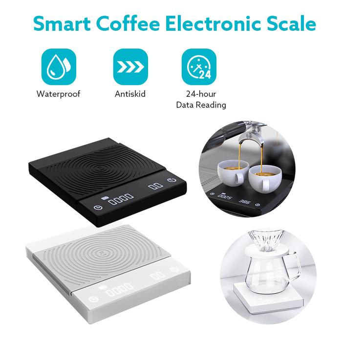 Coffee Scale Electronic Scale Smart Digital Scale Pour Coffee