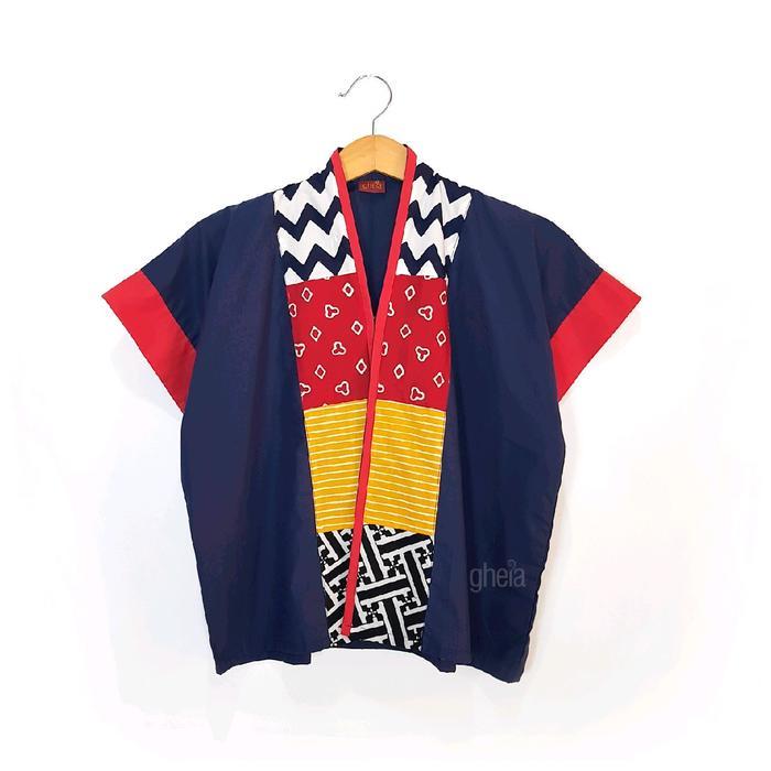 Outer Wyna / Outerwear Wanita Lengan Pendek Berkualitas
