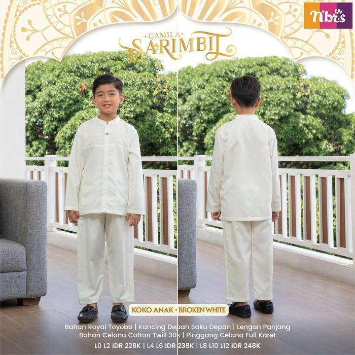 Sarimbit Nibras Gamila Broken White - Sarimbit Nibras 2023